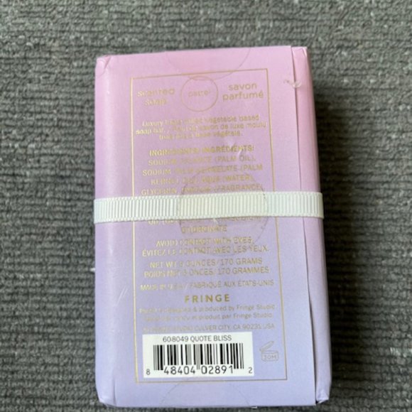 Fringe Studio Follow You Bliss Bar of Soap - NWT - Picture 3 of 3